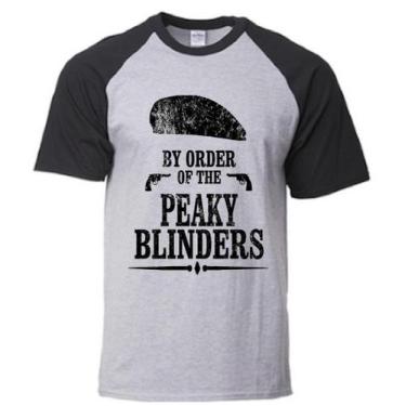 Imagem de Camiseta Peaky Blinders - Alternativo basico, Cinza-Preto / P
