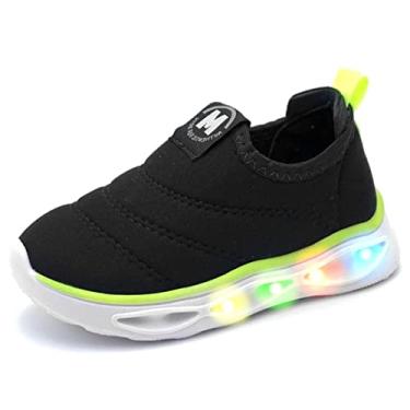 Imagem de Tênis Infantil Molekinho Slip On Calce Fácil Preto 23