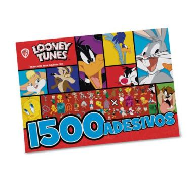 Imagem de Livro - Looney Tunes Prancheta para Colorir com 1500 Adesivos