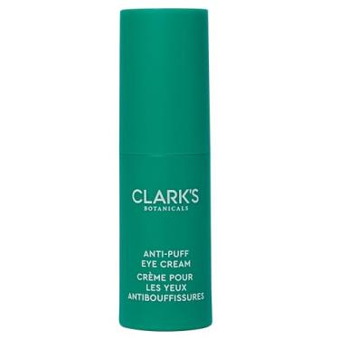Imagem de Clark's Botanicals Creme anti-inchaço para os olhos: reduz o inchaço sob os olhos e o lifting facial instantaneamente sem idade com ácido hialurônico, vitaminas C e E, cafeína e extrato de jasmim (0,5