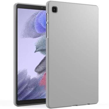 Imagem de WOGROO Capa para Samsung Galaxy Tab A7 Lite 2021, capa protetora fina e macia para tablet Samsung Galaxy Tab A7 Lite SM-T220/T225 de 22.1 cm, cinza