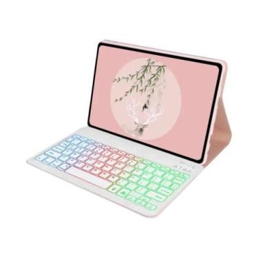 Imagem de Capa De Teclado Para Xiaomi Redmi Pad SE 2023 De 11 Polegadas Com Retr