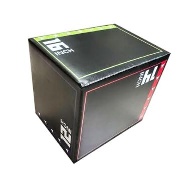 Imagem de KiBcsLic Caixa de salto pliométrica, equipamento de exercício de salto, 30x35x40 cm, caixa de treinamento de força para condicionamento físico e ginástica