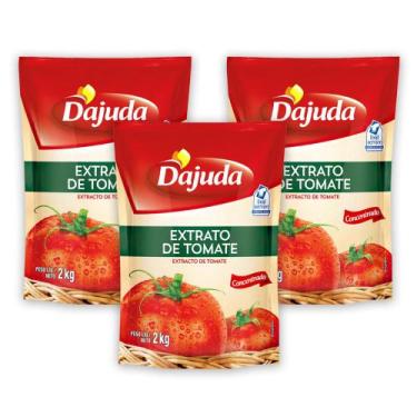 Imagem de 03Un Extrato De Tomate Concentrado DAjuda Para Receitas Pronto Para Us