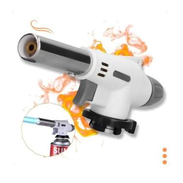 Imagem de Maçarico Culinário Portátil Fogo Ajustável Cozinha Gourmet - Oásis