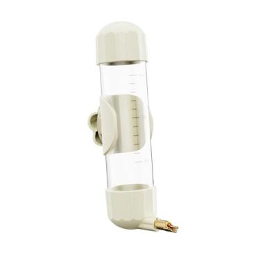 Imagem de Bothyi Bebedouro automático para pássaros, 200ml, fácil de reabastecer, ideal para papagaios e agapornis de pequeno porte, Branco