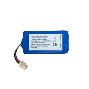 Imagem de Bateria recarregável de íon de lítio 14,4 V/14,8 V 2500 mAh/2600 mAh - Acessório de reposição, compatível com peças do aspirador robô NEATSVOR.