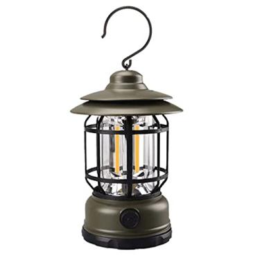 Imagem de Lanterna de Acampamento LED Recarregável via USB com Botão Dimmer IPX4 Luzes Penduráveis Jardim Fadas Retrô para Decoraç