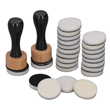 Imagem de POCREATION Ferramenta de Mistura de Tinta, Ferramenta de Mistura e Mesclagem de Tintas Com 24 Esponjas de Substituição, para Scrapbooking, Artesanato, Carimbo de Borracha, Cartolina DIY