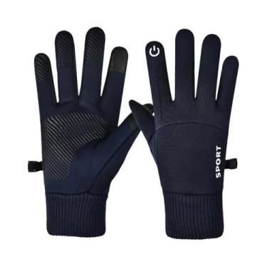 Imagem de Luvas De Fleece Quentes, Impermeáveis E À Prova De Vento Com Tela Sens