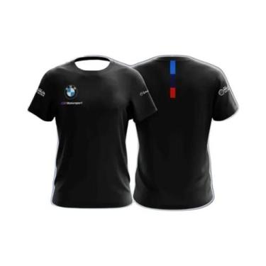 Imagem de Camiseta Masculina BMW De Verão Para Motociclismo Esportivo M Power Ca
