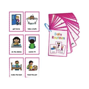 Imagem de Cartões De Vocabulário Para Aprendizagem De Inglês Montessori Para Cri