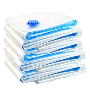 Imagem de Sacos de Armazenamento com Compressão a Vácuo Transparentes Fábrica para Roupas e Colchas Espessamento Selagem Perfeita Grande Capacidade Reutilizáveis Serviço Longo Prazo Varejo Modelos Embalados Env