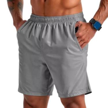 Imagem de Short Bermuda Tactel Masculino Praia Verão Piscina Treino Leve Confort