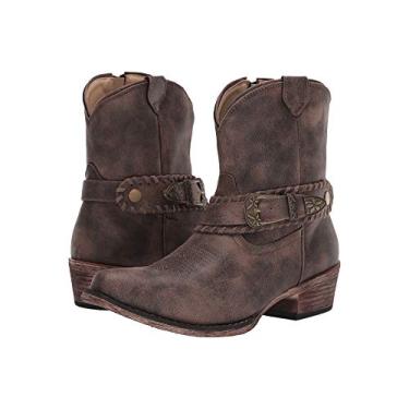 Imagem de ROPER Botas Country Femininas, Marrom, 5