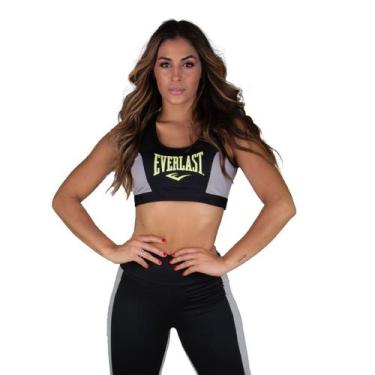 Imagem de Top everlast color blocking feminino, M