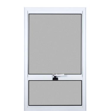 Imagem de Janela Maxim-Ar 1 Secção Bandeira Fixa Inferior Vidro Mini Boreal 120x60cm Topsul Esquadrisul Branco