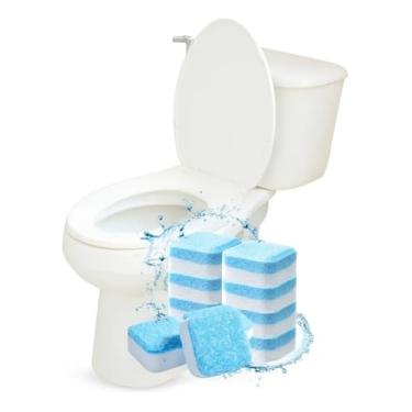 Imagem de Kit 12 Pastilhas Com Cheiro Para Caixa Acoplada Vaso Sanitário Limpeza Banheiro Fragancias para Banheiro - Premium