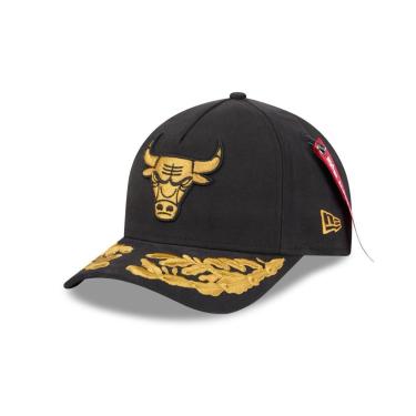 Imagem de BONE NEW ERA 9FORTY M-CROWN A-FRAME CHICAGO BULLS NBA PRETO-Masculino