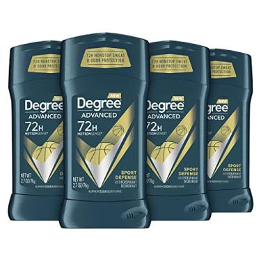 Imagem de Degree Desodorante Antitranspirante Advanced Protection Sport Defense 4 Unidades 72 Horas Proteção Contra Suor E Odores Antitranspirante Para Homens Com Tecnologia Motionsense 2,7 Oz