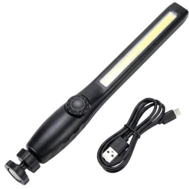 Imagem de Lanterna de Inspeção Led Cob Recarregável Profissional Com Ímã e Ganch