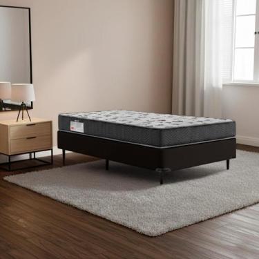 Imagem de Cama box e Colchão ISO 100 D33  Solteirão(108x198)-Ortobom