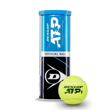 Imagem de Bola de Tênis Dunlop ATP Official Ball Premium - 1 Tubo-Unissex