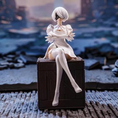 Imagem de Figura De Anime 2B NieR:Automata, Ornamento Decorativo Para Casa, Pres