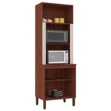 Imagem de Paneleiro Duplo Com 4 Portas Winkler Nogueira Off White