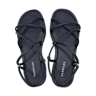 Imagem de Sandália Plataforma Careflex de Tiras Versátil e Elegante-Feminino