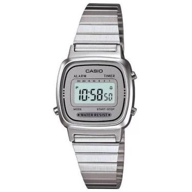 Imagem de Relógio Casio Vintage Prata Unissex LA670WA-7DF-SC, Prata