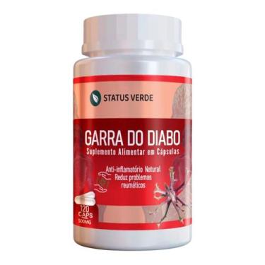 Imagem de Extrato de Garra do Diabo 120 Cáps de 500mg - Suplemento Natural, Sem 