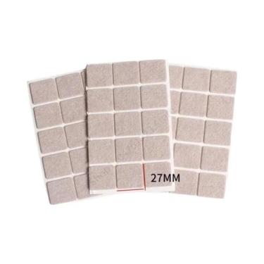 Imagem de Protetores De Pés De Cadeira Em Feltro 3-128 Peças 3/5mm De Espessura 