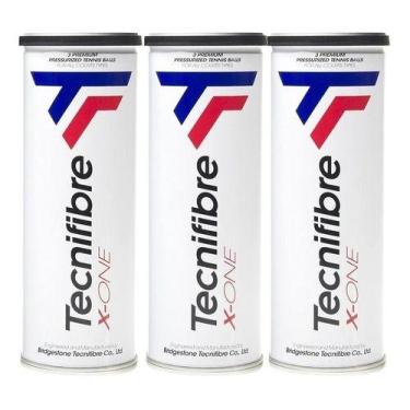 Imagem de Bola De Tênis Tecnifibre X-one (pack Com 3 Latas)