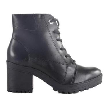 Imagem de Coturno Feminino Via Marte 003-001-01 Preto-Feminino