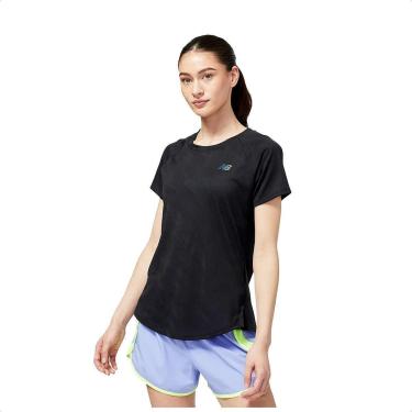 Imagem de Camiseta New Balance Q Speed Jacquard Feminina-Feminino