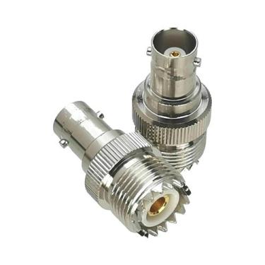 Imagem de Adaptador Conector Coaxial RF UHF Para BNC Macho Para Fêmea Para Anten