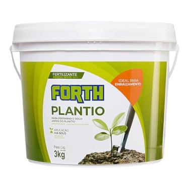 Imagem de Forth Plantio, Fertilizante Mineral Misto, Enraizador, Mudas, Revitalizador, NPK + Micronutrientes, Granulado, Nutrição Completa, Balde, 3kg