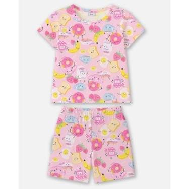 Imagem de Pijama Infantil Menina Com Estampa Café da Manhã Bimbi-Feminino
