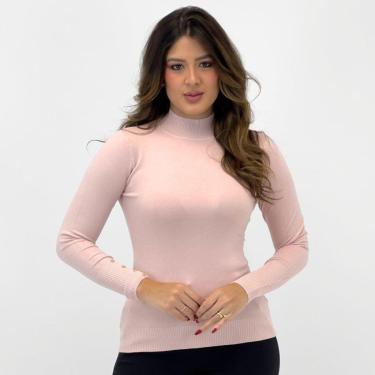 Imagem de Blusa de Lã Dyordhana Básica Gola Alta Feminina-Feminino
