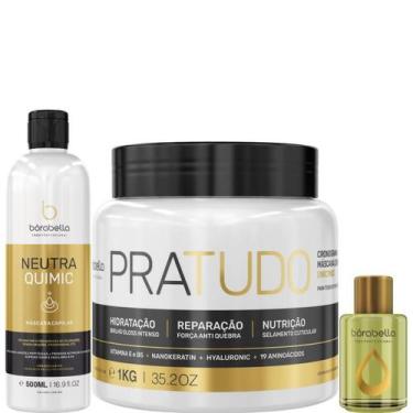 Imagem de Borabella NeutraQuimic 500ml + Pratudo 1kg + Óleo Argan 7ml