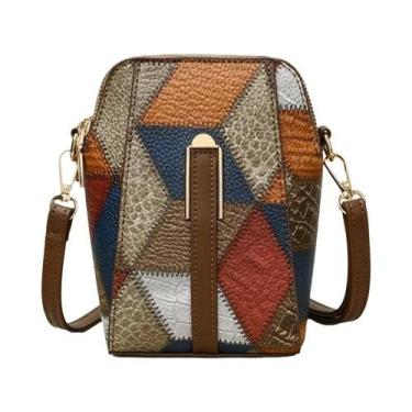 Imagem de Bolsa De Ombro De Luxo Em Couro PU Para Mulheres, Designer, Pequena, E