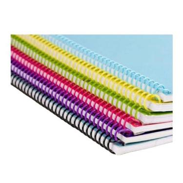 Imagem de Espirais Para Encadernação De Espiral Colorido 23mm 140folhas - Lassan