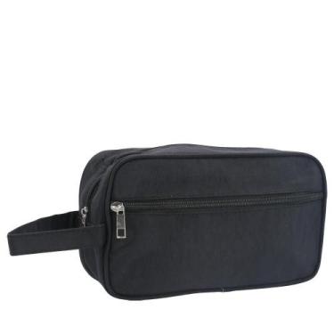 Imagem de Necessaire Masculina em Tecido - BAUARTE, Preto
