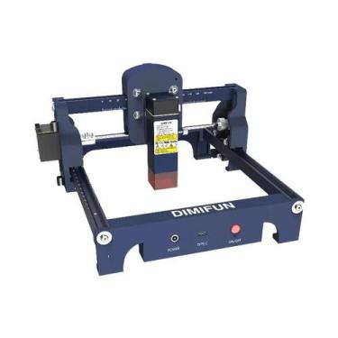 Imagem de Máquina De Gravação a Laser CNC Portátil Mini 2.5/4.5W Com Luz Azul E 