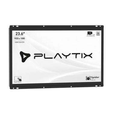 Imagem de Monitor open frame touch screen playtix 15.6 capacitivo multitoque ful