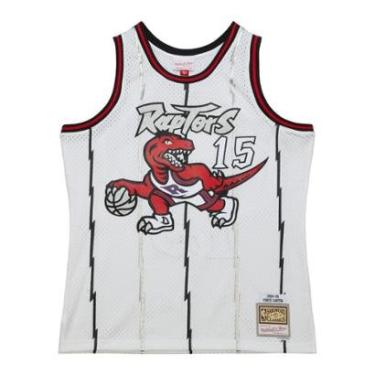Imagem de Regata Mitchell & Ness Jersey Glitter Swingman Toronto Raptors 1998-99 Vince Carter Mas...