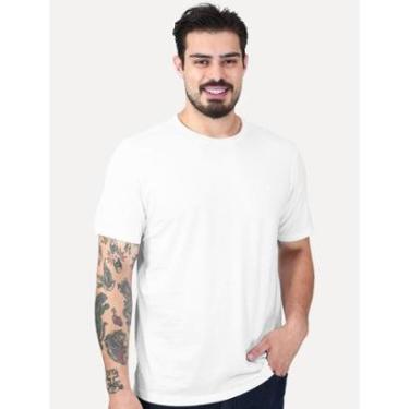 Imagem de Camiseta Individual Slim Pima Soft Touch Logo Branca 41.54.0868 05-Masculino