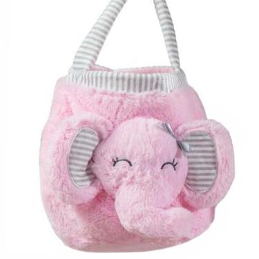 Imagem de Manta Infantil Feminina Corttex Le Petit com Bolsinha 0700, CINZA, Ros