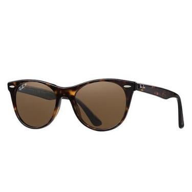 Imagem de Óculos De Sol Ray Ban Rb2185 902/57 55-18 Polarizado - Ray-Ban, Marrom